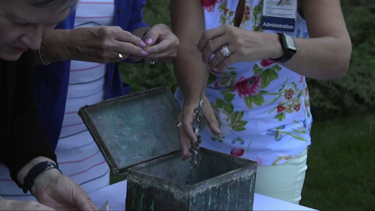 Time capsule found in Mercy Health-St. Rita's 718 building during demolition